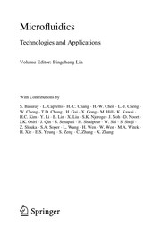 Cover of: Microfluidics | Bingcheng Lin