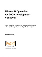 Microsoft Dynamics AX 2009 development cookbook