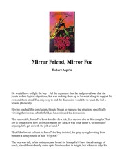 Cover of: Mirror Friend, Mirror Foe
