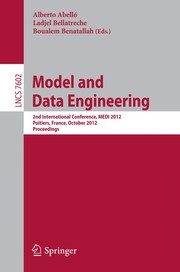 Model and Data Engineering by Alberto Abello