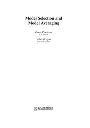 Cover of: Model selection and model averaging | Gerda Claeskens