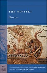 Cover of: The Odyssey (Barnes & Noble Classics Series) (Barnes & Noble Classics) by Όμηρος