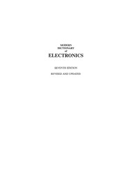 Cover of: Modern dictionary of electronics | Rudolf F Graf