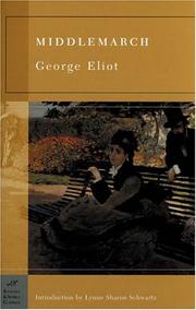 Cover of: Middlemarch (Barnes & Noble Classics Series) (Barnes & Noble Classics) by George Eliot