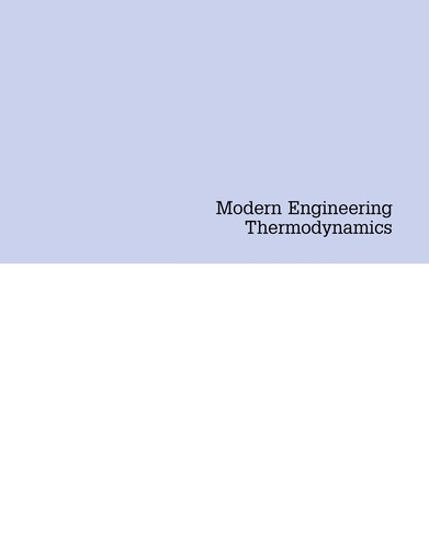 Modern engineering thermodynamics by Robert T. Balmer