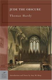 Cover of: Jude the obscure by Thomas Hardy, Thomas Hardy