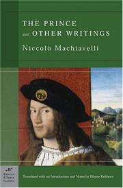 Cover of: The Prince and Other Writings (Barnes & Noble Classics) by Niccolò Machiavelli