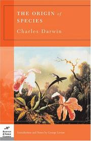 Cover of: The Origin of Species (Barnes & Noble Classics Series) (Barnes & Noble Classics) by Charles Darwin, Charles Darwin