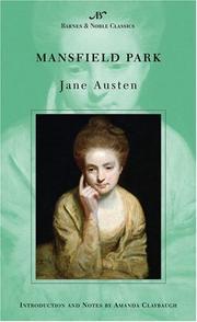 Cover of: Mansfield Park (Barnes & Noble Classics Series) (B&N Classics) by Jane Austen