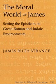 Cover of: The moral world of James | James Riley Strange