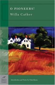 Cover of: O Pioneers! (Barnes & Noble Classics Series) (Barnes & Noble Classics) by Willa Cather