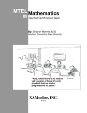 Cover of: MTEL Mathematics 09: teacher certification exam