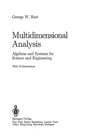Cover of: Multidimensional Analysis | George W. Hart