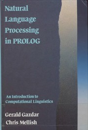 Cover of: Natural language processing in Prolog by Gerald Gazdar