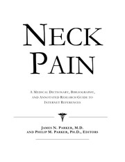 Cover of: Neck pain | Philip M. Parker