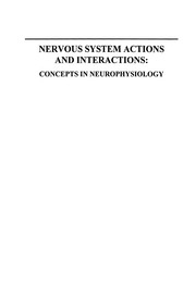 Cover of: Nervous System Actions and Interactions: Concepts in Neurophysiology