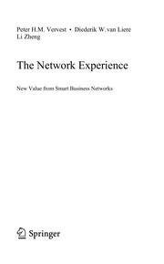 Cover of: The Network Experience by Peter Vervest