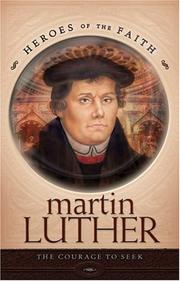 Cover of: Martin Luther | Edwin Booth