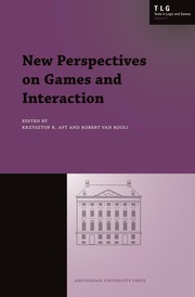 Cover of: New perspectives on games and interaction