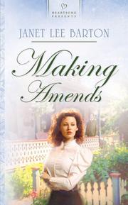 Cover of: Making Amends (Heartsong Presents #644) by Janet Lee Barton