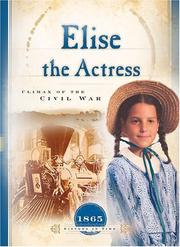 Cover of: Elise the Actress by Norma Jean Lutz