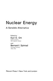 Cover of: Nuclear Energy | Karl O. Ott