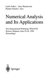Cover of: Numerical analysis andits applications | Workshop on Numerical Analysis and its Applications (1st 1996 Rousse, Bulgaria)