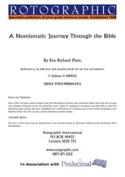 Cover of: A numismatic journey through the Bible