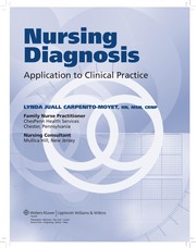 Cover of: Nursing diagnosis by [edited by] Lynda Juall Carpenito-Moyet.