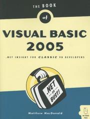 Cover of: The Book of Visual Basic 2005:  .NET Insight for Classic VB Developers