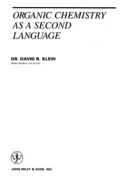 Cover of: Organic chemistry as a second language