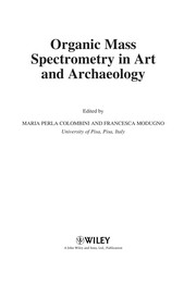 Cover of: Organic mass spectrometry in art and archaeology by Maria Perla Colombini