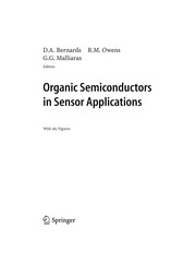 Cover of: Organic semiconductors in sensor applications | 