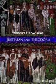 Cover of: Justinian and Theodora by Robert Browning