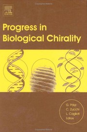 Cover of: Progress in biological chirality | 