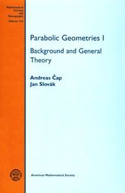 Cover of: Parabolic geometries | Andreas Cap