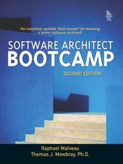 Cover of: Software Architect Bootcamp, Second Edition by Raphael C Malveau, Thomas J. Mowbray, Raphael Malveau, Thomas J. Mowbray, Raphael Malveau