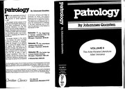 Cover of: Patrology: the Anti-Nicene literature after Irenaeus.
