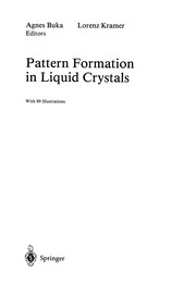Cover of: Pattern Formation in Liquid Crystals | Agnes Buka