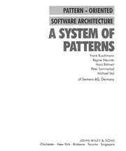 Cover of: Pattern-oriented software architecture by Douglas Schmidt ... [et al.].
