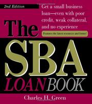 Cover of: The SBA Loan Book by Charles H. Green