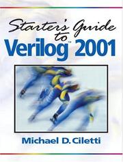 Cover of: Starter's Guide to Verilog 2001