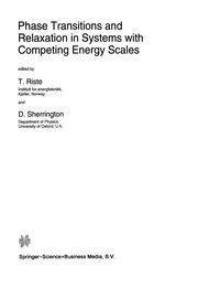 phase-transitions-and-relaxation-in-systems-with-competing-energy-scales-cover