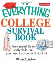Cover of: The everything college survival book
