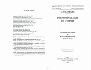 Cover of: Phénoménologie de l'esprit by Georg Wilhelm Friedrich Hegel