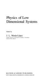 Cover of: Physics of low dimensional systems | 
