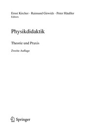 Physikdidaktik by Ernst Kircher