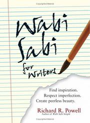 Cover of: Wabi Sabi for Writers: Find Inspiration. Respect Imperfection. Create Peerless Beauty.