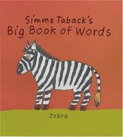 Cover of: Simms Taback's big book of words.