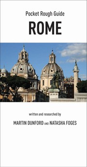Cover of: Pocket rough guide Rome by Martin Dunford